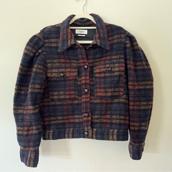 Isabel Marant Checked Wool Jacket